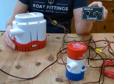 Bilge pump wiring