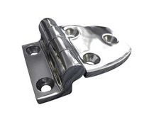 Stainless Steel A4 (316) Offset Hinge, Marine & Sailing, Door, Locker, Cabinet 56x38mm