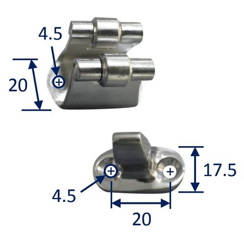 Stainless Steel A2 (304) Door Holder, Marine & Sailing, Door, Locker, Cabinet, 34mm image #