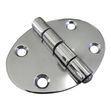 Stainless Steel A2 Oval Hinge, 67x48mm, Marine & Sailing, Door, Locker, Cabinet image #1