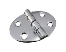 Stainless Steel A2 Oval Hinge, 51x35mm, Marine & Sailing, Door, Locker, Cabinet