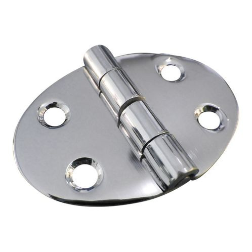 Stainless Steel A2 Oval Hinge, 51x35mm, Marine & Sailing, Door, Locker, Cabinet image #