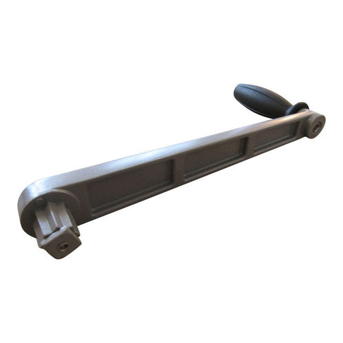 Sailing Winch Handle, Cast Aluminium Construction, Locking Lever image #