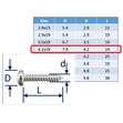 Self-tapping screws Posi-Pan 316 (A4) Stainless image #4