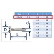 Self-Tapping Screws Slot-Pan 316 (A4) Stainless image #1