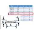 Self-Tapping Screws Slot-Pan 316 (A4) Stainless image #4