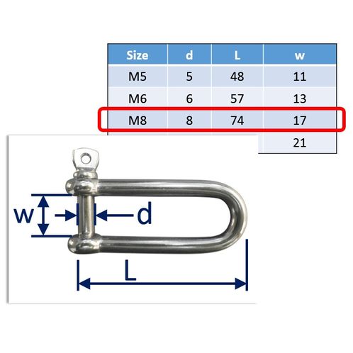 D-Shackles (Long) image #3