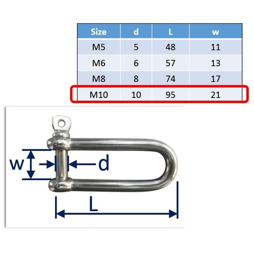 D-Shackles (Long) image #4