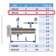 Stainless Steel Bolts (Set Screws) in 316 (A4 Marine Grade) image #2