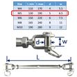 Stainless Steel Turnbuckle / Rigging Screw image #2