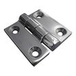 Stainless Steel A4 (316) Butt Hinge, Marine & Sailing, Door, Locker, Cabinet 38x38mm image #1