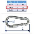 Spring Hooks (Safety Screw) image #2