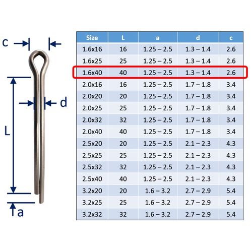 Split Pins / Split Cotter Pins image #3