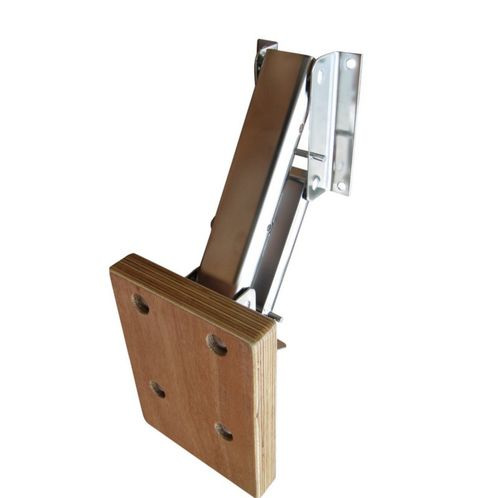 Outboard Motor Mounting Bracket With Wooden Plate image #