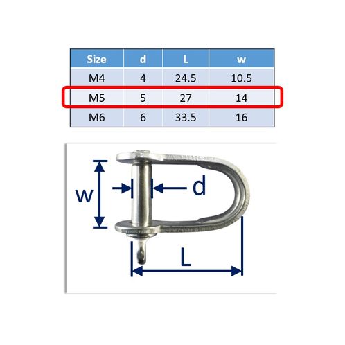 Flat Shackles image #2