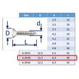 Self-Tapping Screws Slot-Countersunk (csk) 316 (A4) Stainless image #9