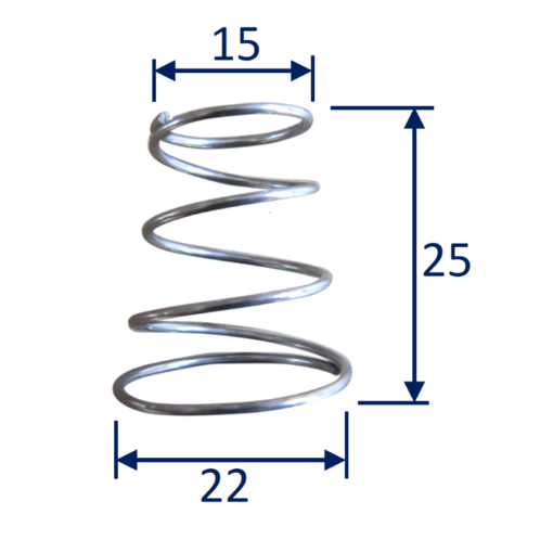 Block Support Springs (pair) image #