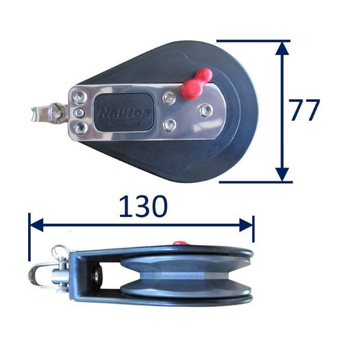 Ratchet Pulley Block (clockwise / port) image #
