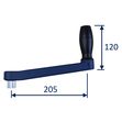 Lewmar Tital sailing winch handle