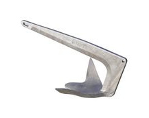 bruce anchor, galvanised boat anhor