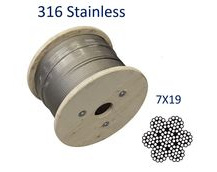 316 Stainless Steel Wire Rope