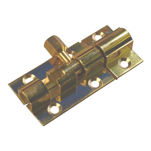 Brass Marine Latch Bolt 38mm / Barrel Bolt / Boat Locker Latch image #