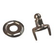 Boat Canopy Pull-Up Cloth Fixing Stud, Nickel-Plated Brass (2 pack) image #2