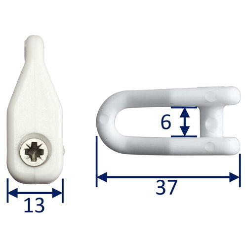 mainsail shackle in nylon