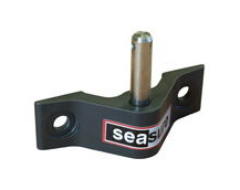 rudder transom mount