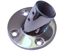 316 stainless steel circular tube mounting pad