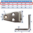 Triangular Corner Brace, Angle Bracket, Connecting Bracket In 304 Stainless image #1