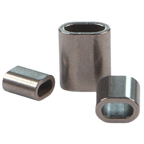 Wire Rope Ferrule, 316 Stainless, Marine Grade Ferrule  image #