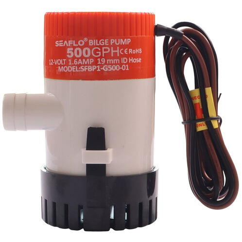 12 Volt 500 GPH boat pump
