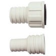 Fitting with non return valve