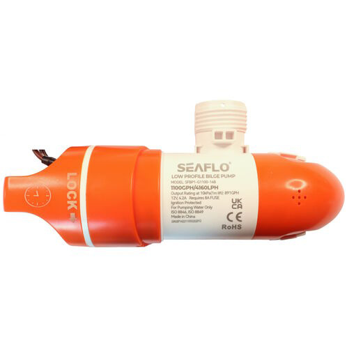 Seaflo low profile rotate body 360 degrees