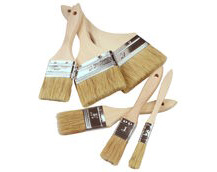 Economy Natural Bristle Brushes