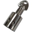 bimini tube end attachmet