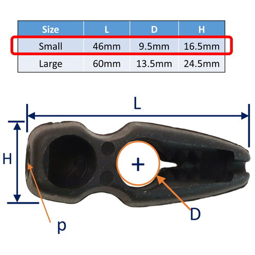 Quick Release Clips For Bungee Cord / Elastic Shock Cord Adjustable Elastic Straps image #1