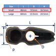 Quick Release Clips For Bungee Cord / Elastic Shock Cord Adjustable Elastic Straps image #1