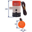SEAFLO 500 GPH Electric Bilge Pump / Submersible Pump / 12Volt Bilge Pump. Boat Bilge Pump image #1