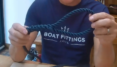 Splicing An Eye Into 3-Strand Polyester Rope