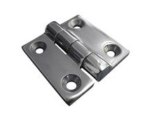 Stainless Steel A4 (316) Butt Hinge, Marine & Sailing, Door, Locker, Cabinet 38x38mm