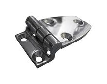 Stainless Steel A4 (316) Offset Hinge, Marine & Sailing, Door, Locker, Cabinet 70x38mm