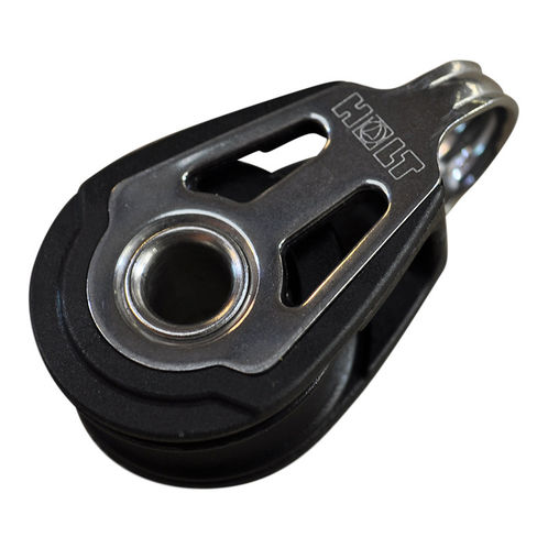 product image for Dynamic 30mm Pulley Block, single fixed. Line size 5 to 8mm