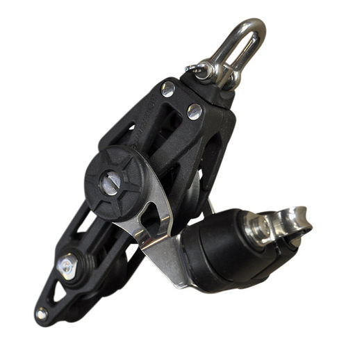 product image for Sailing Pulley Block, Holt Plain Block 45 With Violin, Cam Cleat & Becket