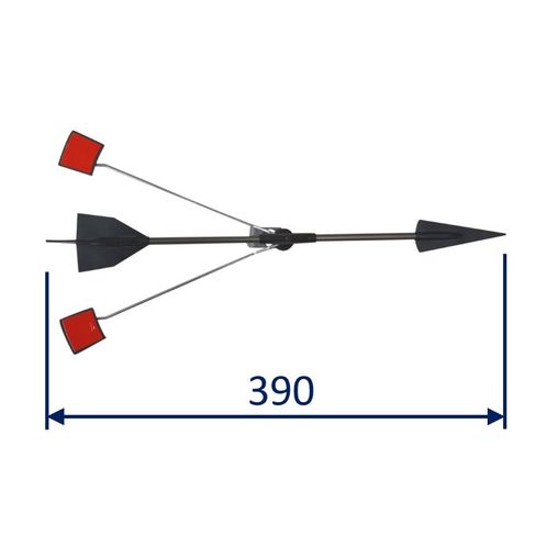 product image for Mast Wind Vane, Made By Holt, Sailing Boat Wind Vane