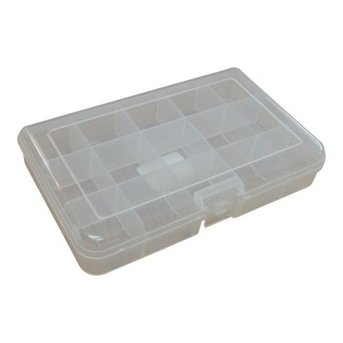 product image for Plastic Kit Box, 165x100x31mm External Size, 15 Compartment