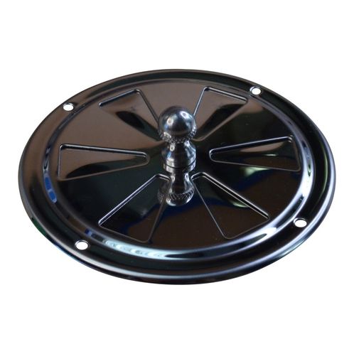 product image for Round Stainless Steel Vent, 100mm Diameter, With Closing Action