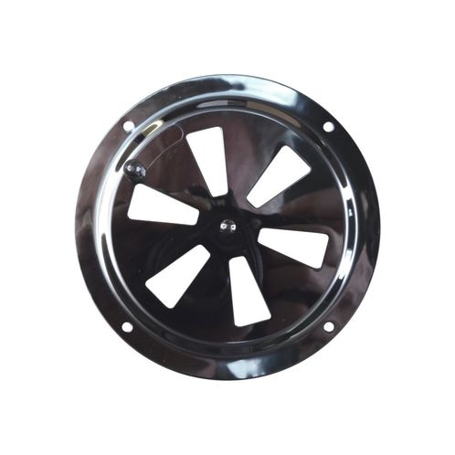 product image for Round Stainless Steel Vent, 125mm Diameter, With Closing Action