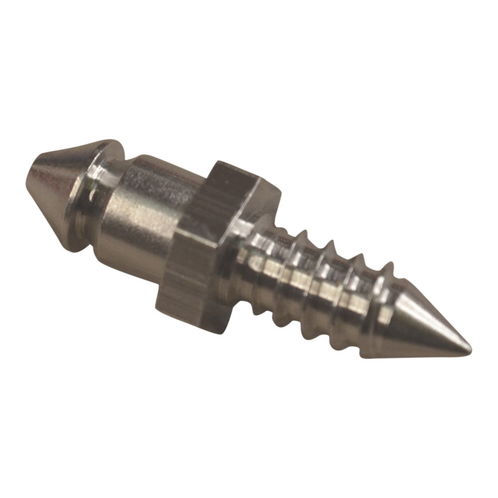 product image for Boat Canopy Pull-Up Threaded Fixing Stud, Nickel-Plated Brass (2 pack)